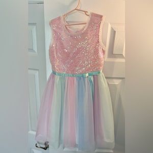 Jona Michelle sparkly pink dress